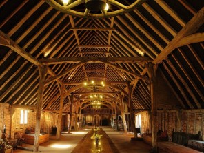 Large Tudor Barn for Group Getaways on a Family Farm near Milden in Rural Suffolk, England